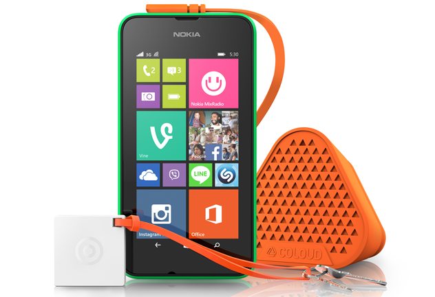 Lumia 530 + Coloud Bang mini speakers