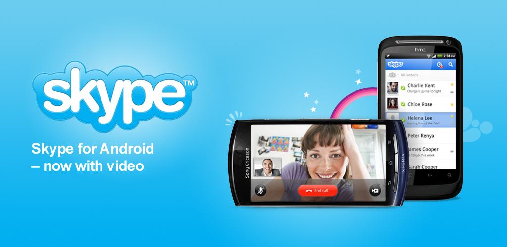 skype for android video