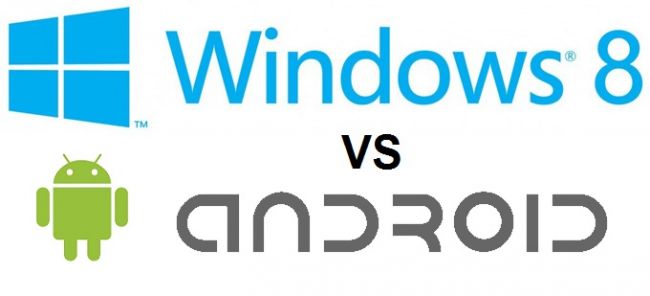 windows 8 vs android