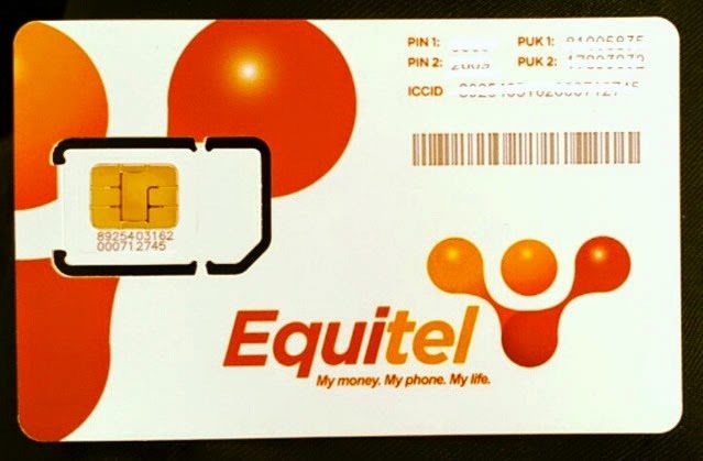 Equitel Kenya Equity Bank Mobile Money Transfer Internet MVNO