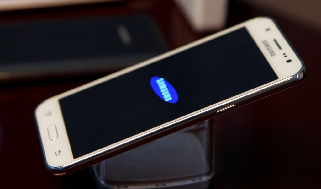 The Samsung Galaxy J5 that was unveiled on Thursday.