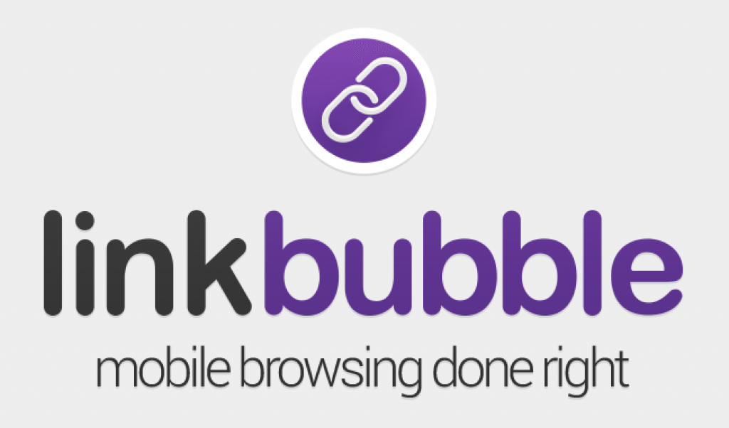 link bubble logo and icon