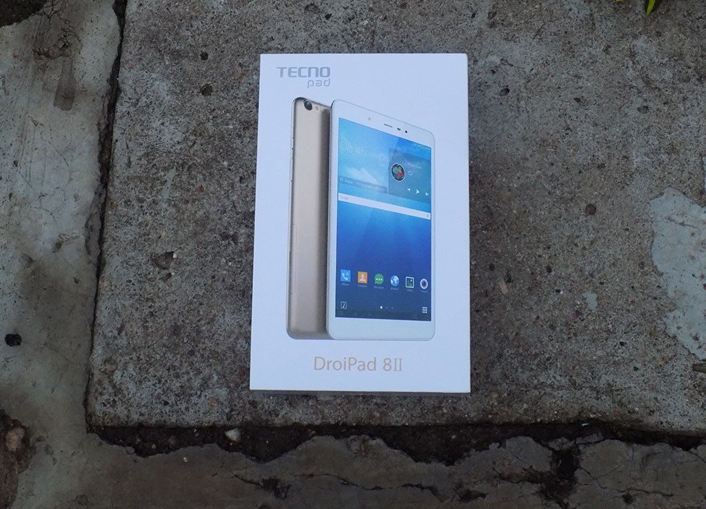 Tecno DroiPad 8II Unboxing