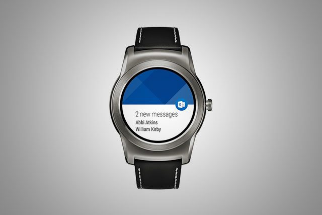outlook for android wear