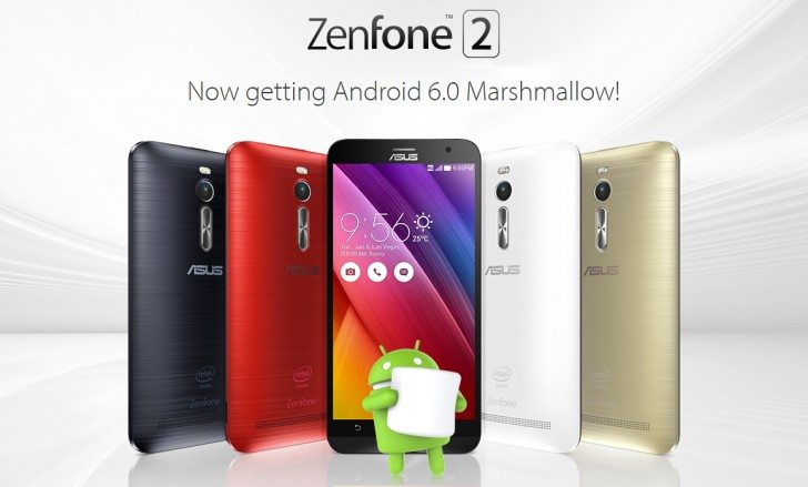 Asus Zenfone 2 Android Marshmallow