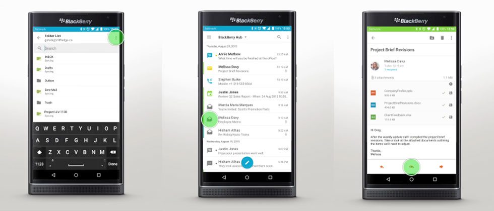 Blackberry hub