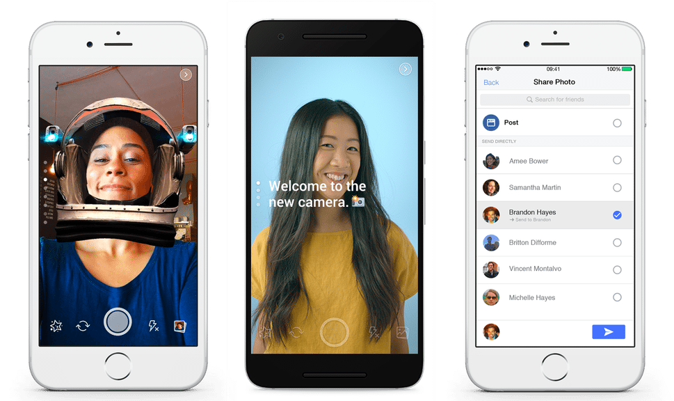 facebook new camera