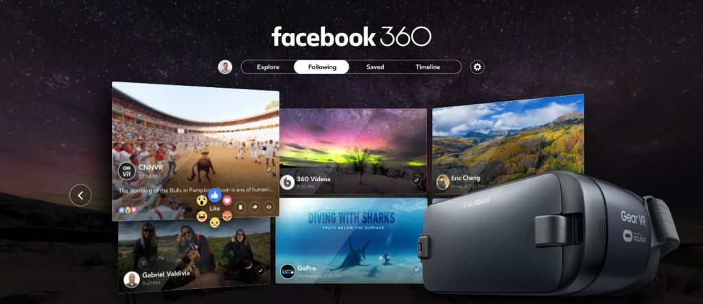 Facebook 360 app