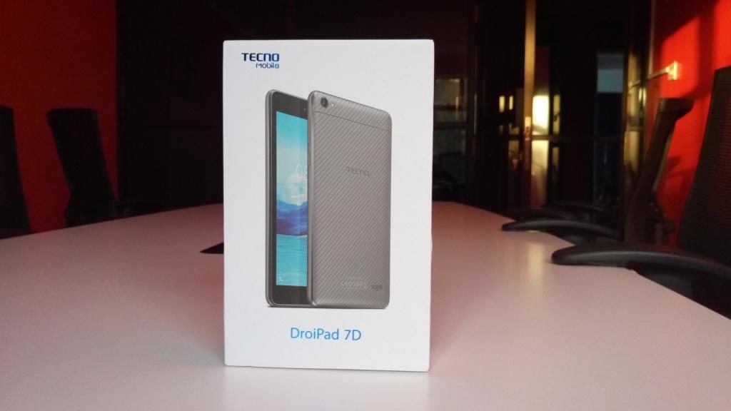 Tecno Droipad 7D unboxing