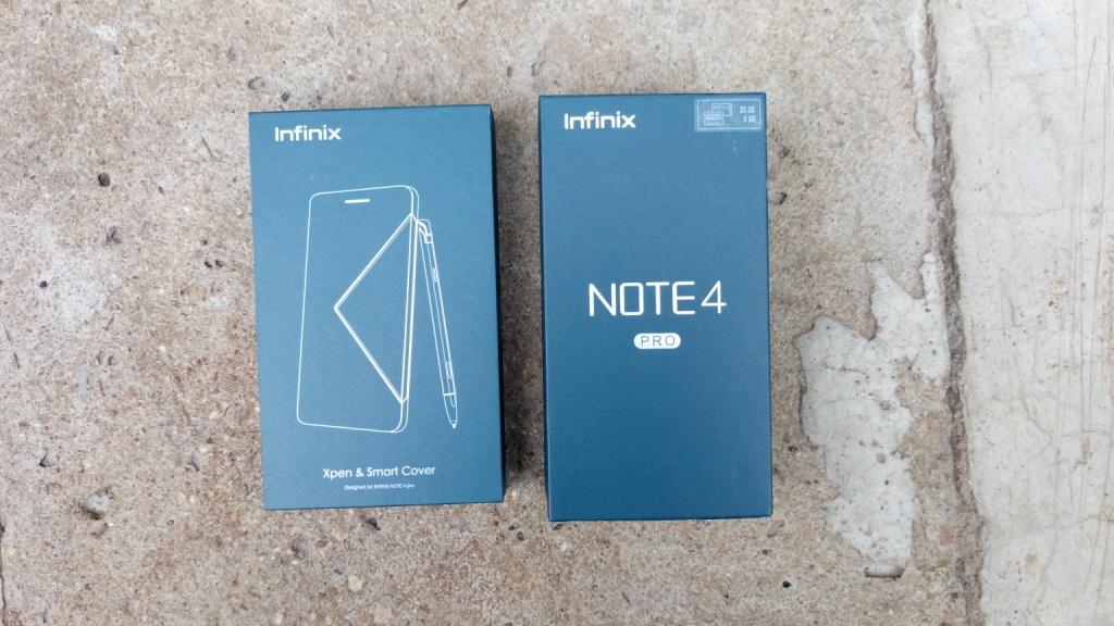 Infinix Note 4 pro and flip cover