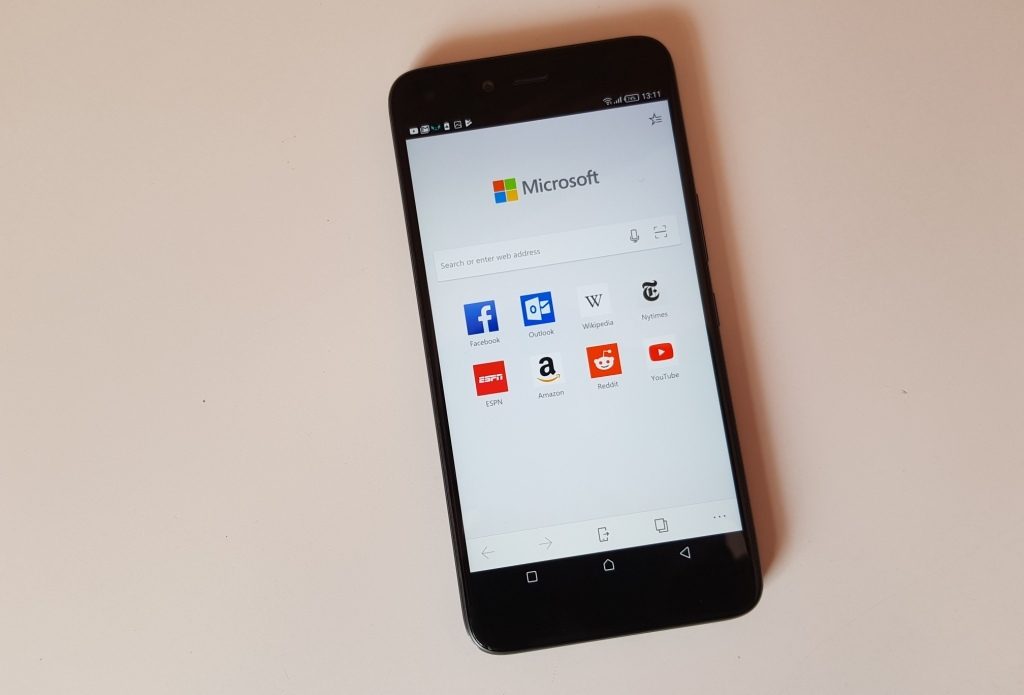 Microsoft edge for android 1