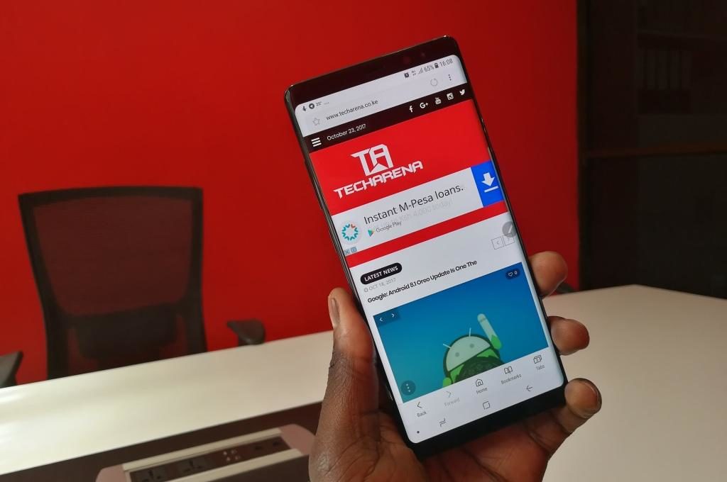 Galaxy Note 8 performance