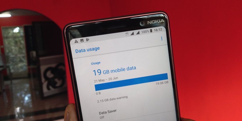monitor data usage android