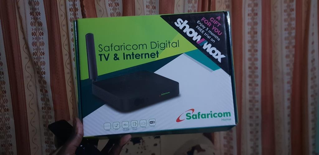 safaricom digital tv and internet box package