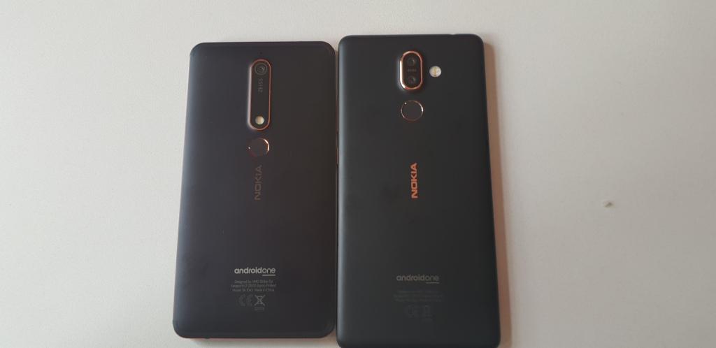 Nokia 6.1 vs Nokia 7 plus