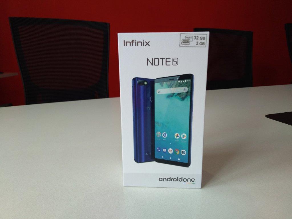 Infinix Note 5 box