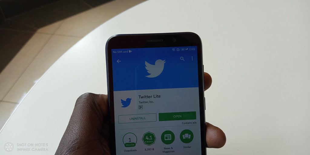 Twitter Lite Kenya