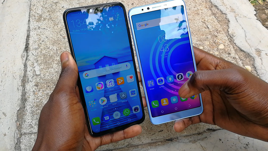 Tecno camon x pro vs huawei y9 2019