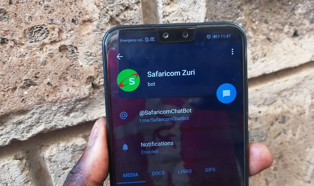 Safaricom Zuri Chatbot