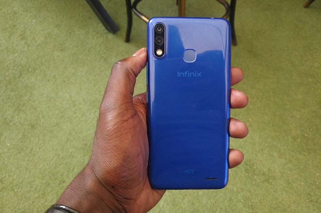 Infinix Hot 7 back