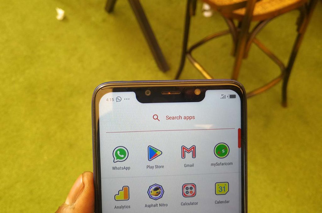 Infinix Hot 7 notch