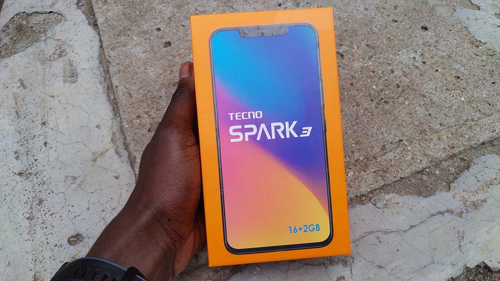 Tecno Saprk 3 unboxing