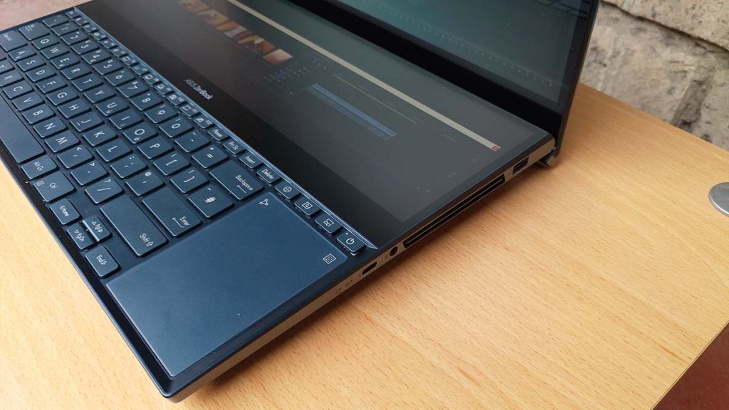 Asus Zenbook pro duo keyboards