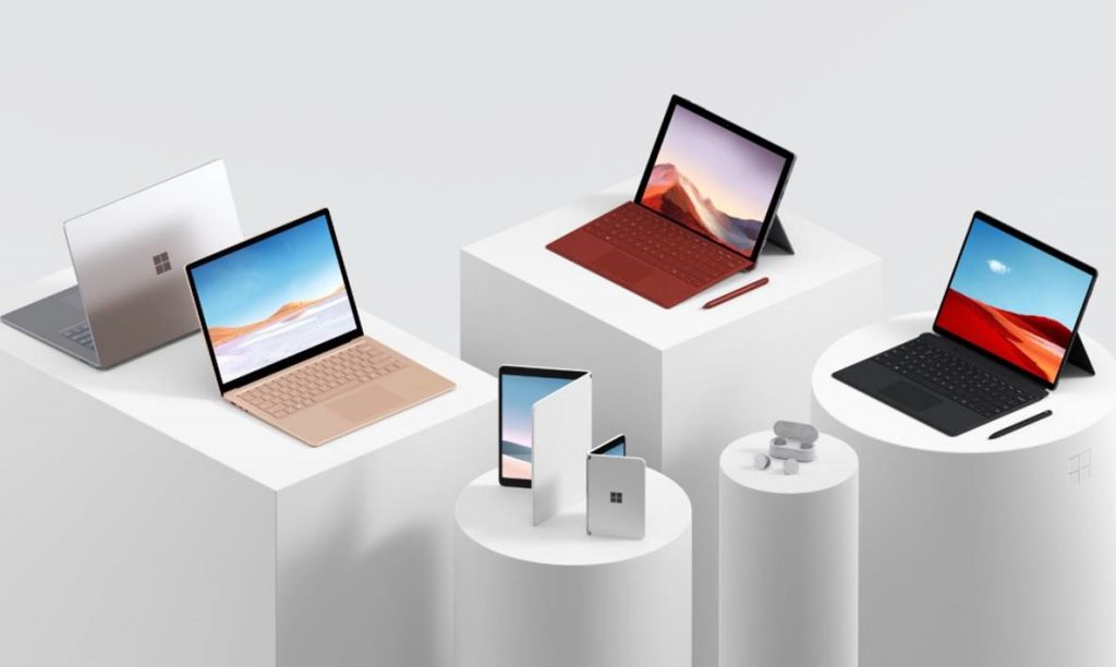 Microsoft surface devices 2019