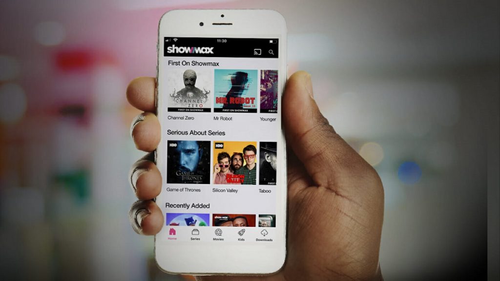 Showmax mobile app