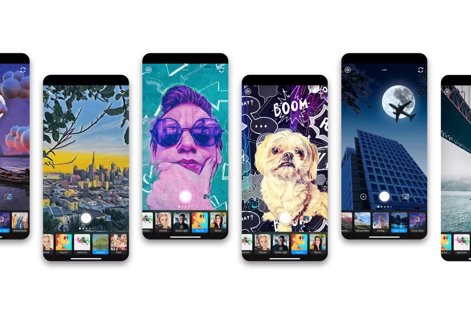 adobe camera app effects