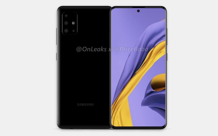 smasung galaxy a51 renders