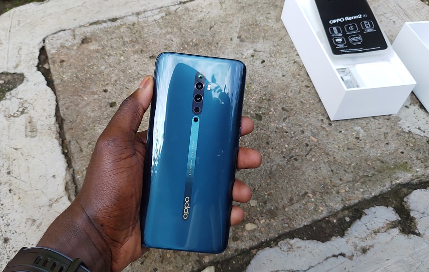 Oppo reno 2F back