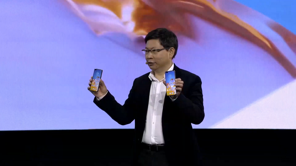 Huawei p40 series launch screenshot