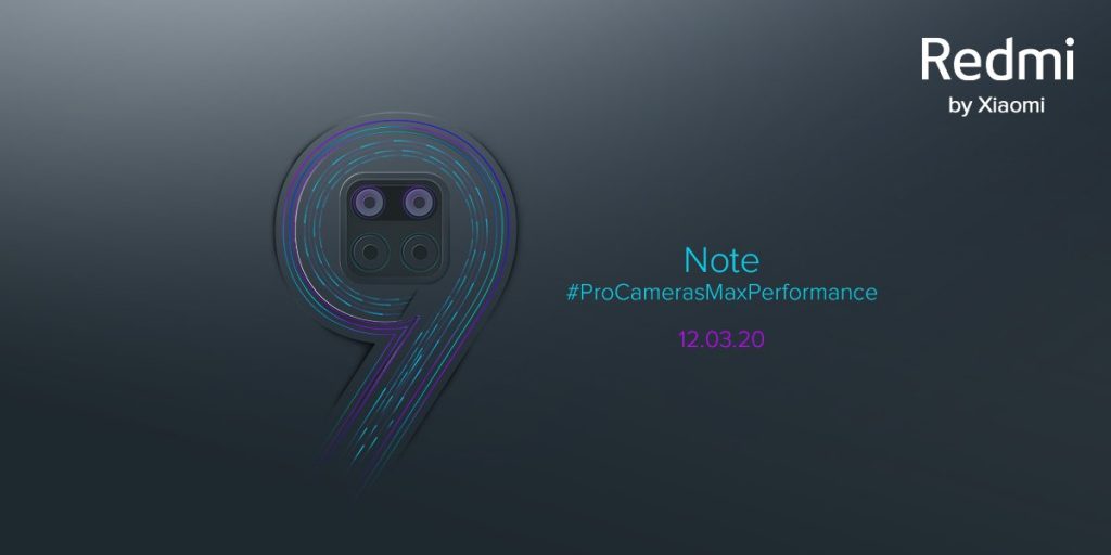 Redmi Note 9 teaser