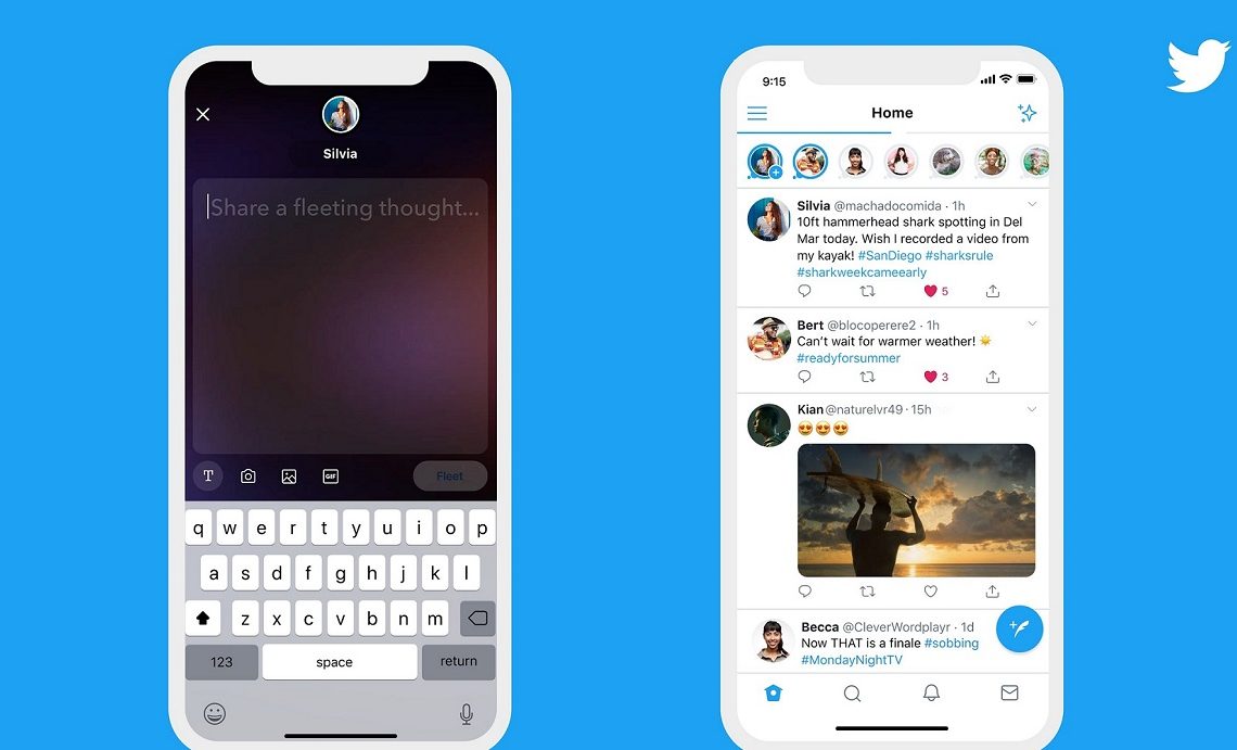 Twitter stories