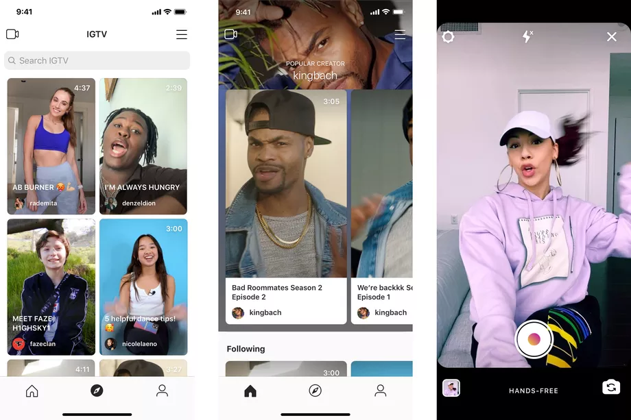 IGTV new update app