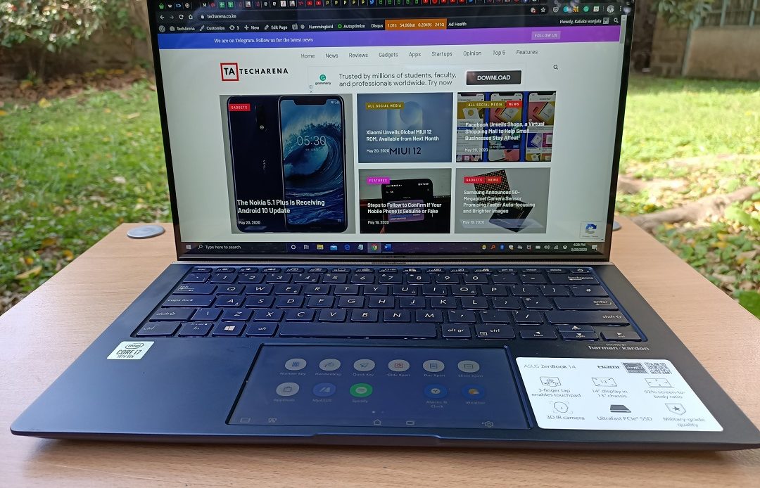 Asus zenbook 14 display
