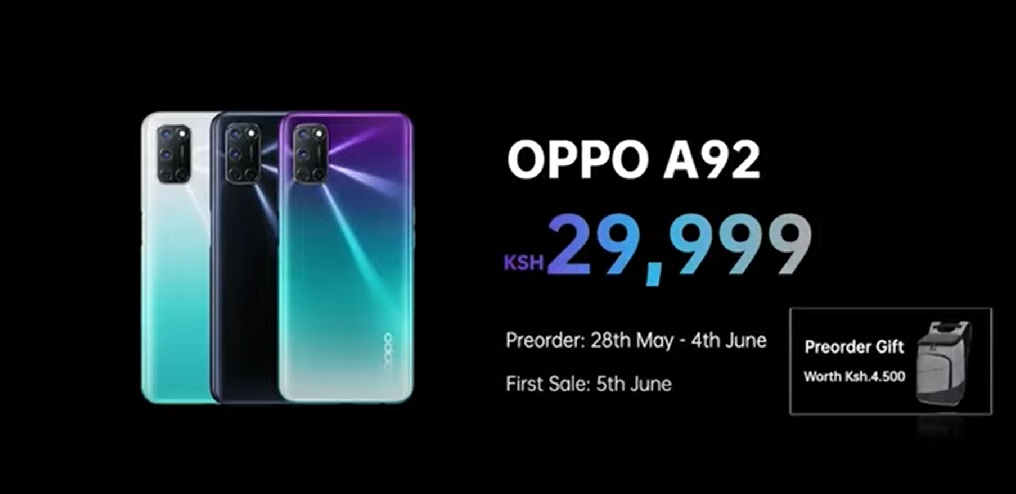 OPPO A92 kenya