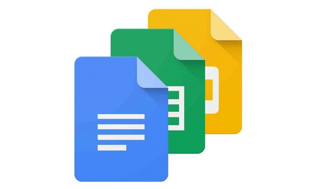 Google docs sheets slides
