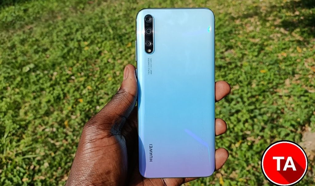 Huawei Y8p back