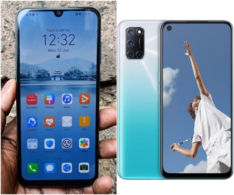 Huawei Y8p vs OPPO A52 1