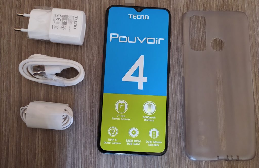 Tecno Pouvoir 4 accessories