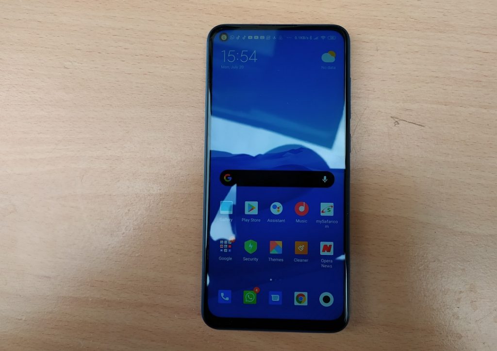 Xiaomi Redmi Note 9 display