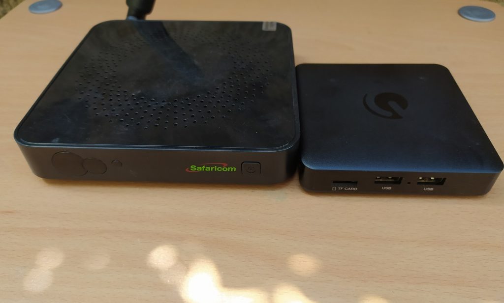 Safaricom internet box vs ematic box