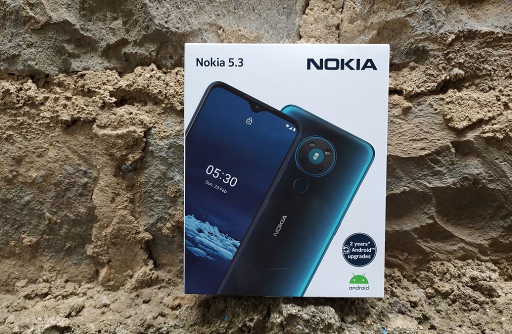 Nokia 5.3 box