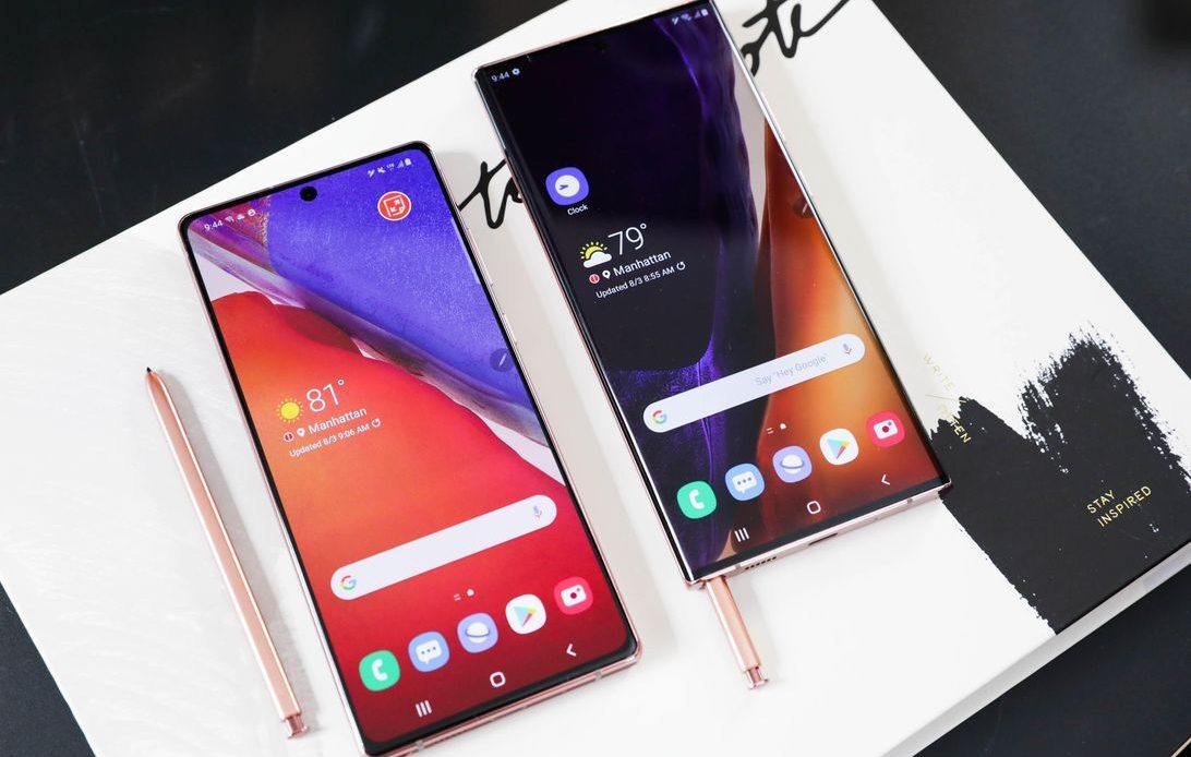 Samsung Galaxy Note 20 and Note 20 Ultra