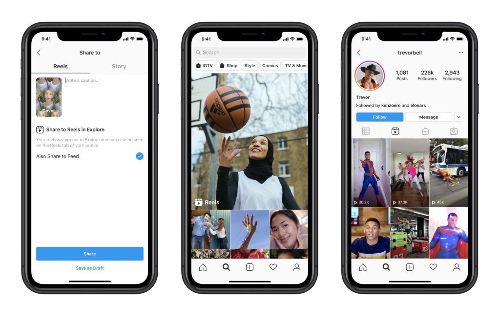 Instagram Reels feature
