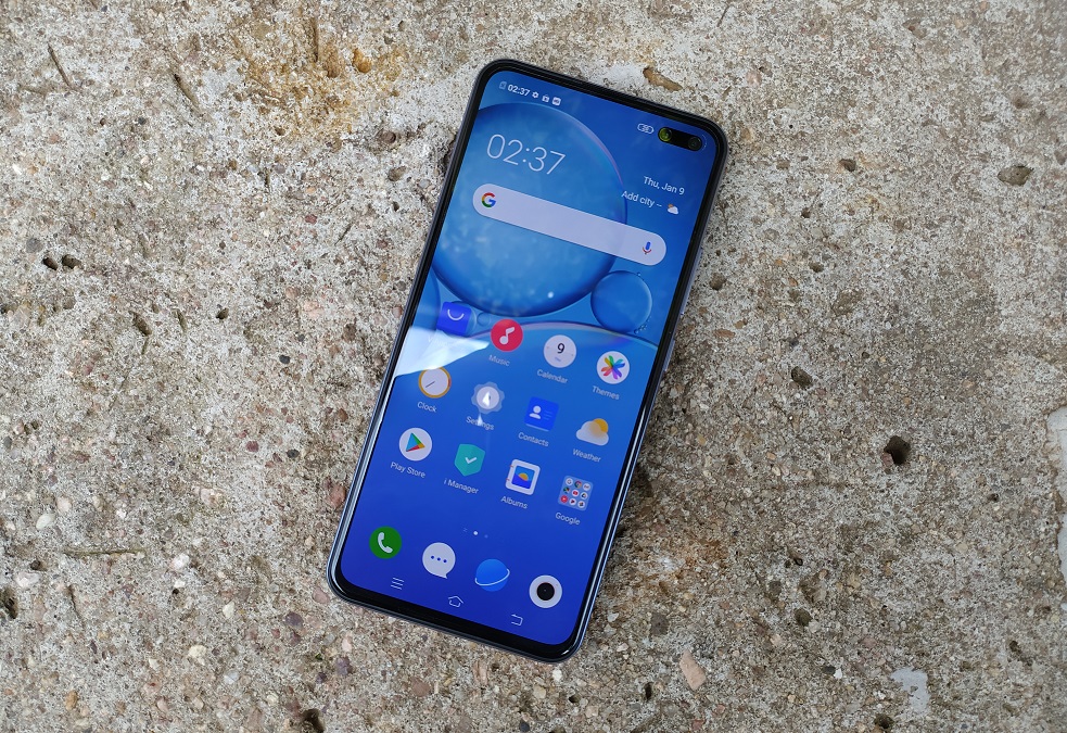 vivo v19 screen