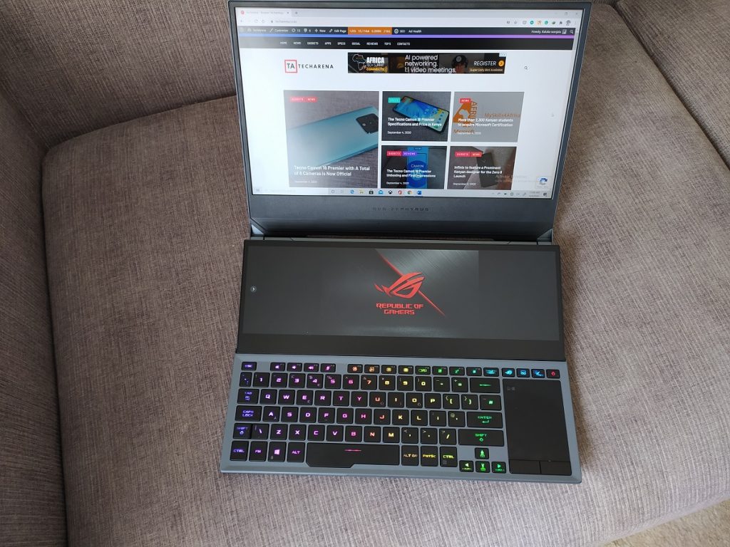 Asus ROG Zephyrus Duo 15 GX550 Review