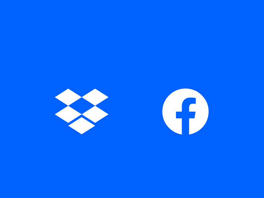 dropbox facebook